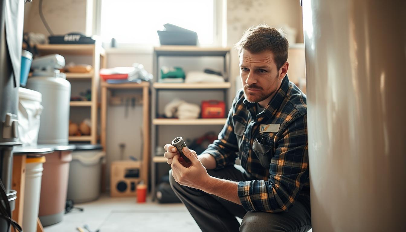 Conserto de vazamento de caixa d’água