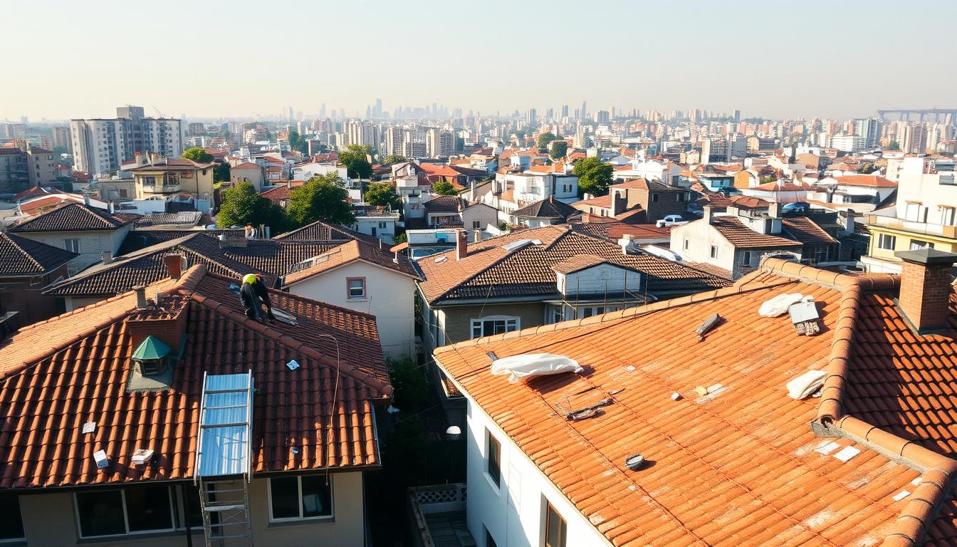 Conserto de telhados
