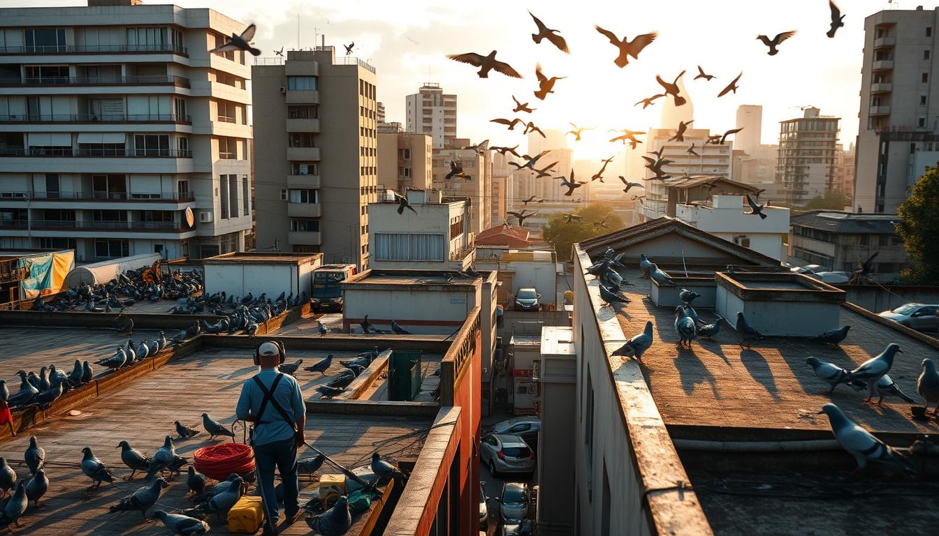 Dedetização de Pombos