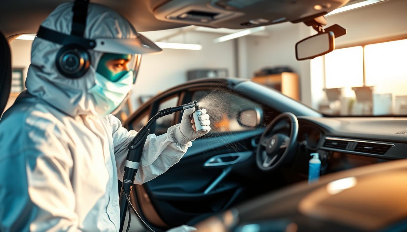 Dedetização de automóveis