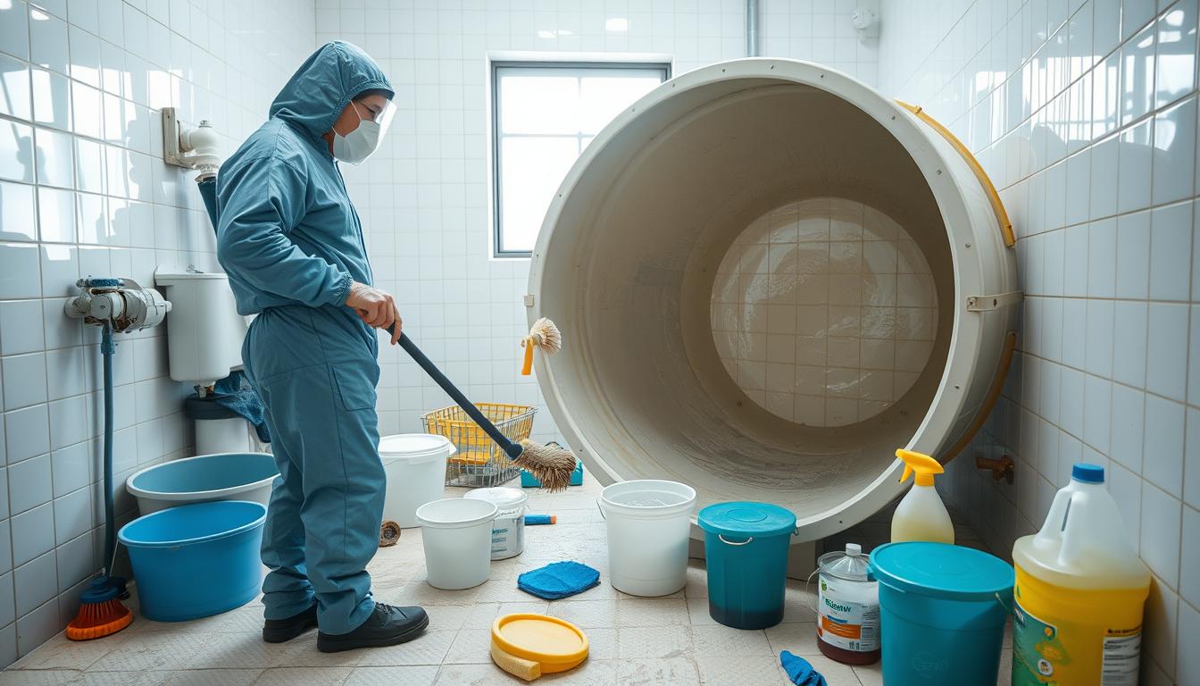 Limpeza de caixa d’água