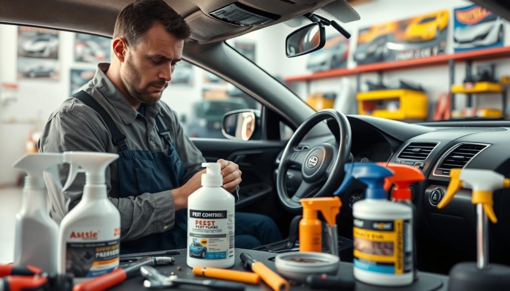 dedetização automotiva de carros